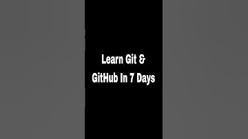 Learn Git & GitHub #trending #coding #shortsvideo #shortviral #github #git #githubpages