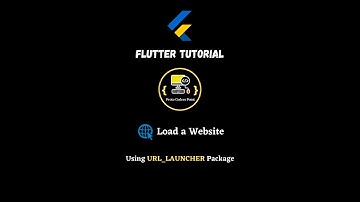 How to open website in flutter open url in flutter  - url launcher