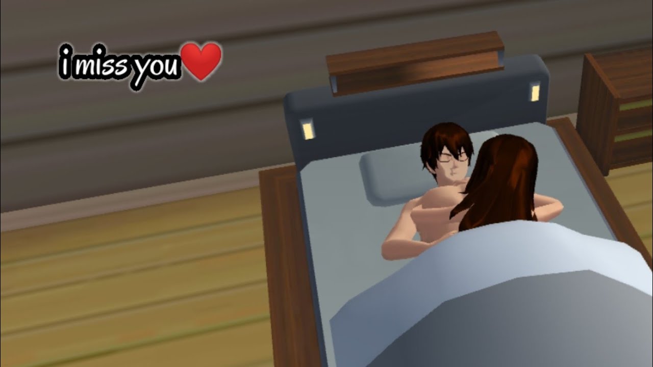 I miss you🥹 | Sakura School Simulator | (love/ story♥️♥️)