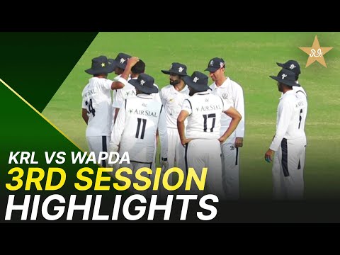 Full Highlights | KRL vs WAPDA | President's Trophy | 2025-26 | PCB | M2V1K