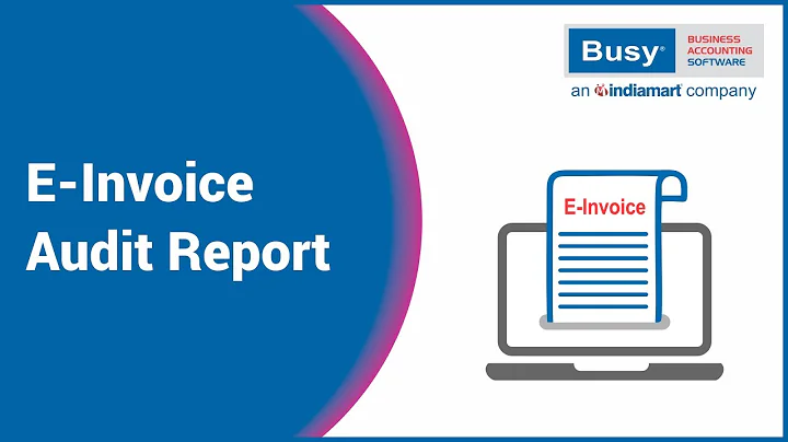 E-Invoice Audit Report