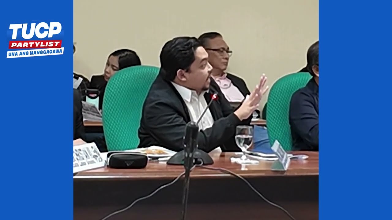 WAGE HEARING | TUCP PARTY-LIST AT THE SENATE LABOR COMMITTEE