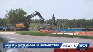Estero sports park construction underway on Via Coconut Point