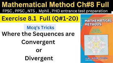 Exercise 8.1 Full mcqs short tricks content Q#1-20 #mathematics #ppsc #nts #maths #phd #afmathe #af
