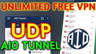 How to setup AIO TUNNEL VPN for UDP settings in 2024 screenshot 3