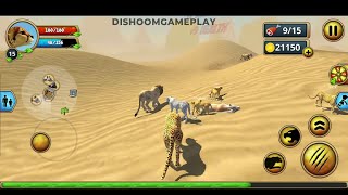 Cheetah Family Sim - Animal Simulator Cheetah Vs Lion, Zebra, Camel, Giraffe Wild Animals #10 screenshot 4