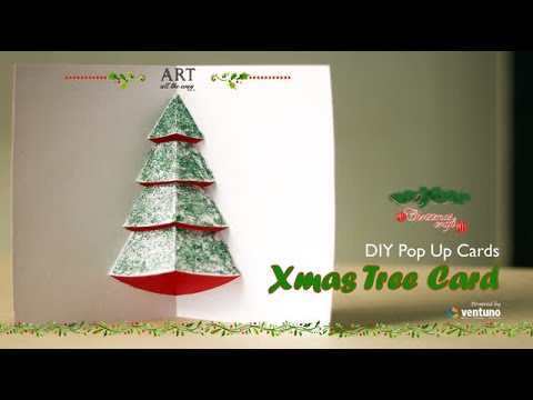 How to make Christmas Card - YouTube