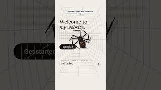 Details I Coded a Spider That Hunts Your Cursor 🕷️ News