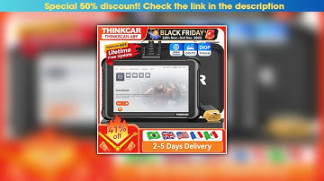 Hands-on Lifetime Free Update THINKCAR THINKSCAN 689 OBD2 Scanner Full System Diagnosis CANFD/DOIP•