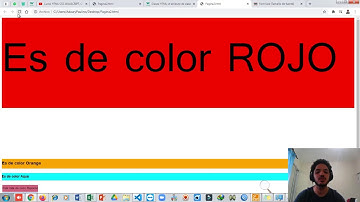 CURSO HTML CSS JAVASCRIPT, AGREGAR, COLORES, BACKGROUND Y ESTILO CSS