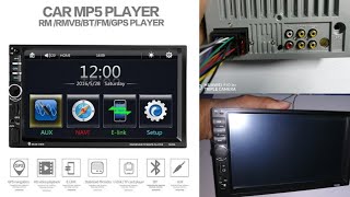 mp5 player 7018B touch screen easy to install...