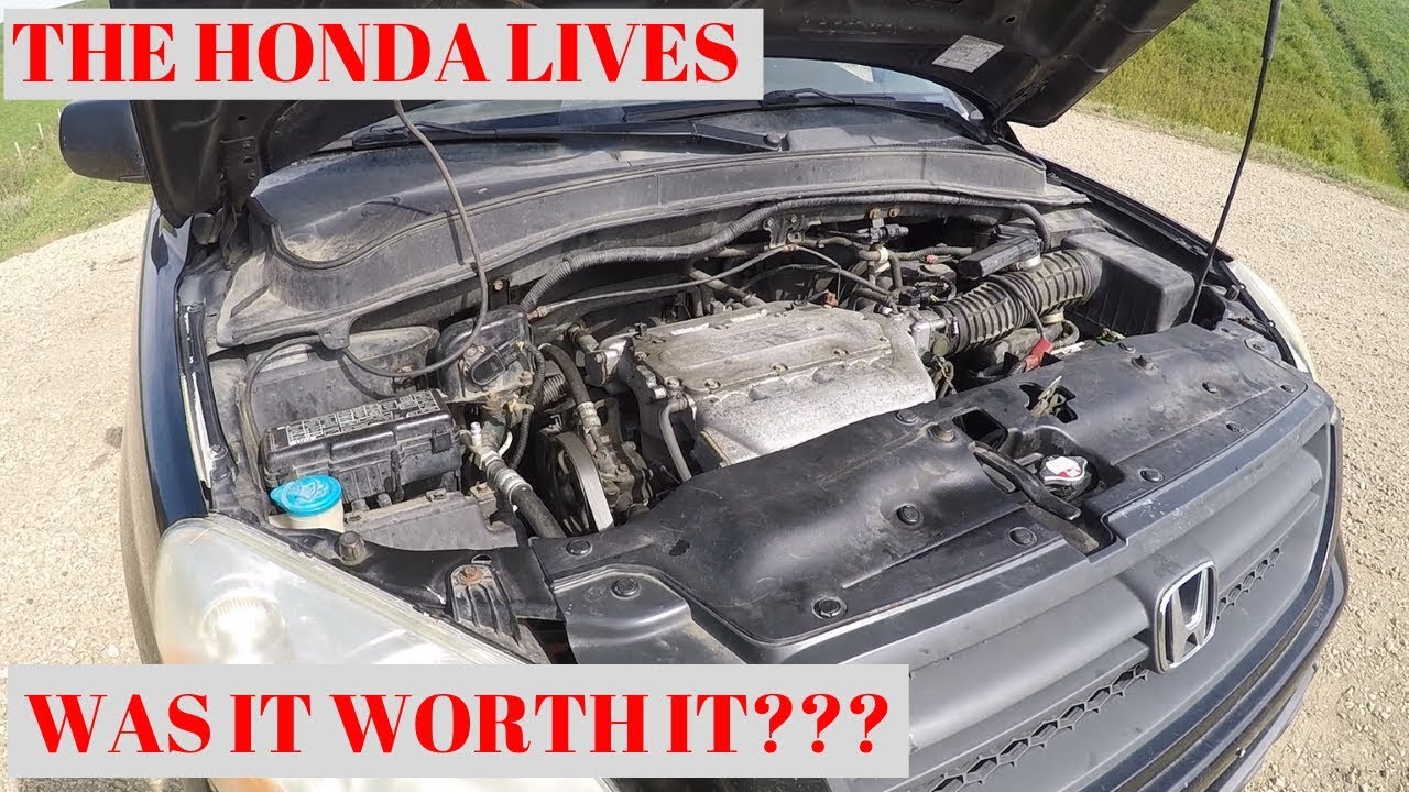 2005 Honda Pilot Test Drive After Valve Repair - YouTube
