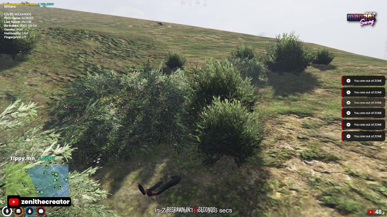 🔴LOSTMC DAY 2 | MONGOL SWAG GANG WAR FIVEM PVP