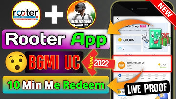 Rooter App BGMI Uc Redeem Problem Solution 2024 | Rooter Uc Redeem Problem @TechEarningTricks