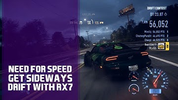 Need for Speed Eddies Challenge Get Sideways Mazda Rx7 [PC]