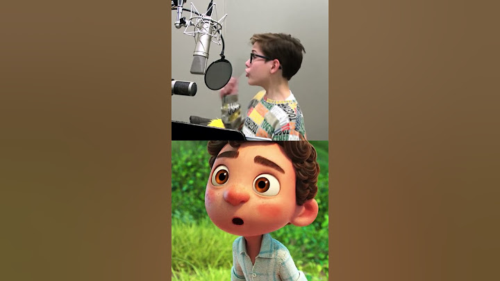 the voice behind Disney's Luca #shorts