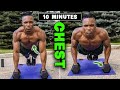 10 MINUTE LIGHTWEIGHT DUMBBELL CHEST WORKOUT | NO BENCH NEEDED!