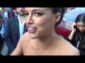 MICHELLE RODRIGUEZ being beautiful w. fans & talks AVATAR 2 @ Fast & Furious 6 world premiere london