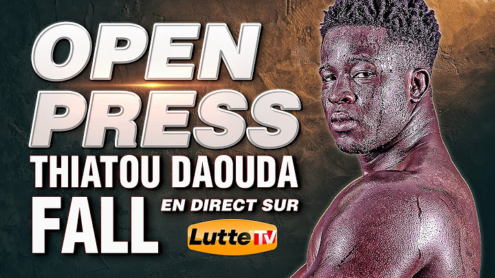 🛑Direct - Open Press de Thiatou Daouda Fall pour son combat contre Moussa Ndoye...