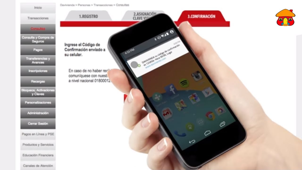 Paso a Paso Asignación Clave Virtual Clientes con Tarjeta Débito