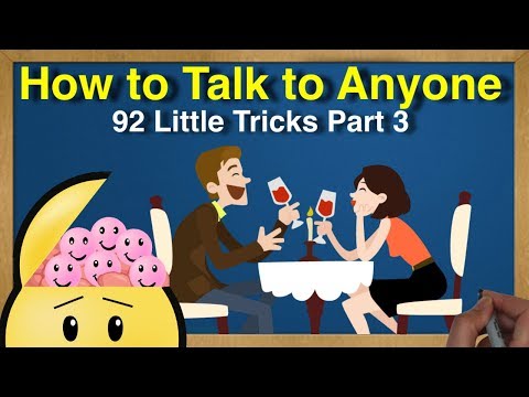 How to Talk to Anyone: 92 Little Tricks by Leil Lowndes Part 3