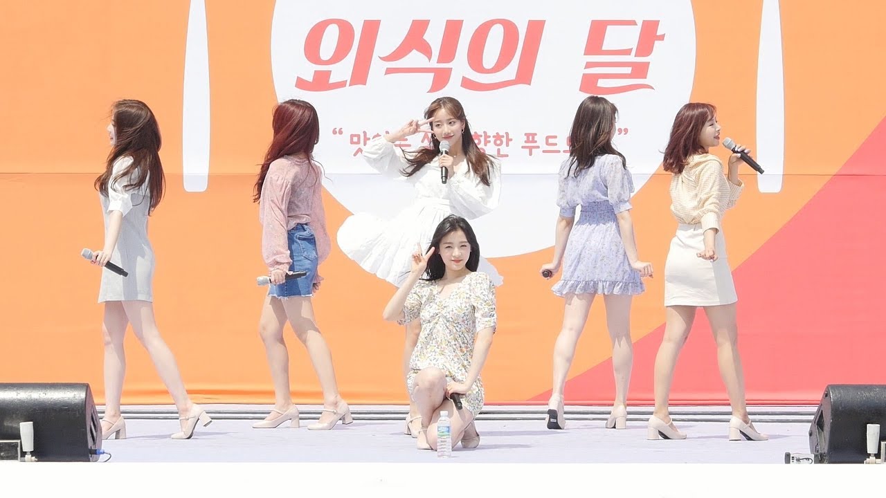 [4K] [190501] APRIL 에이프릴 - Tinker Bell 팅커벨 (푸드페스타 2019) 전체 직캠/Fancam by PIERCE