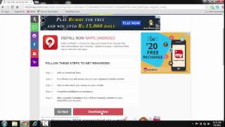 How to earn free recharge from way2sms screenshot 4