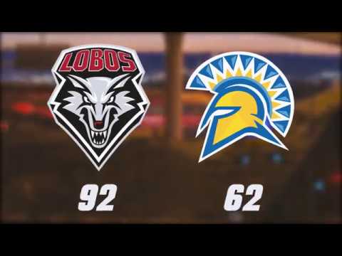 football score Lobo Women's Basketball defeats San José State 92-62!