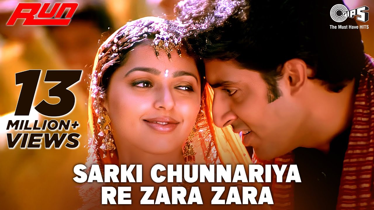 Sarki Chunnariya Re Zara Zara  Run  Abhishek Bachchan Bhoomika Chawla  Alka Yagnik Udit Narayan