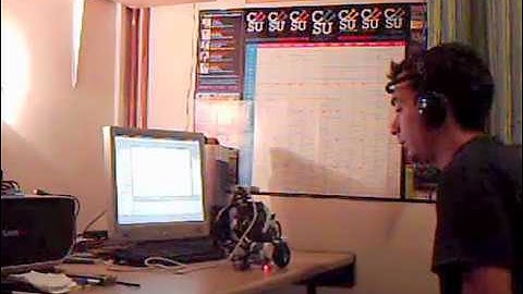 Brain Controlled NXT Robot with Neurosky - Demo 1