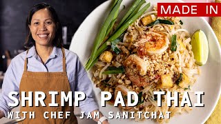 Authentic Shrimp Pad Thai Recipe with Chef Jam Sanitchat | Made In Cookware