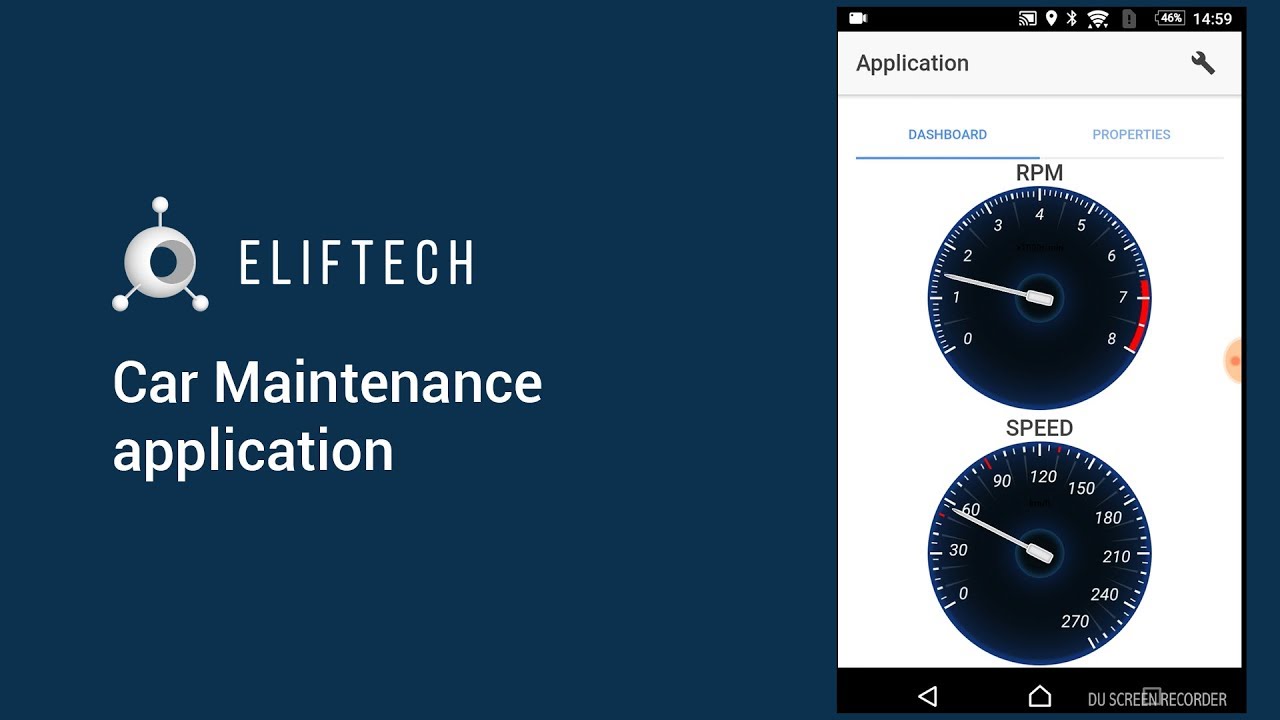 ELIFTECH Car Maintenance application - YouTube