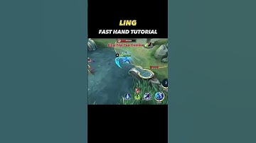 LING FAST HAND TUTORIAL😱 #mobilelegends #mlbb #mlbbesports #tutorial #shorts #combo