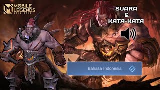 SUARA HERO MOBILE LEGENDS [ BALMOND ] BAHASA INDONESIA