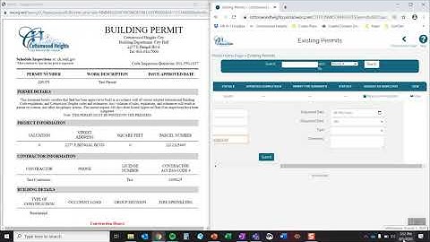 Inspection Request Tutorial