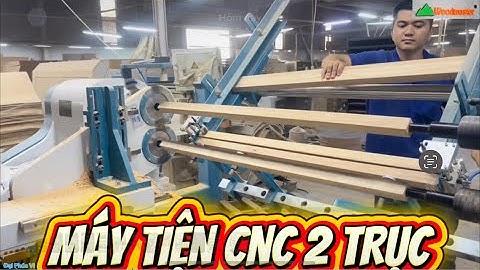 MÁY TIỆN GỖ CNC 2 TRỤC NẠP PHÔI TỰ ĐỘNG WOODMASTER WM-1500A2.