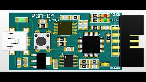 Sử dụng mạch nạp STM8 không cần máy tính - STM8 Standalone Programmer
