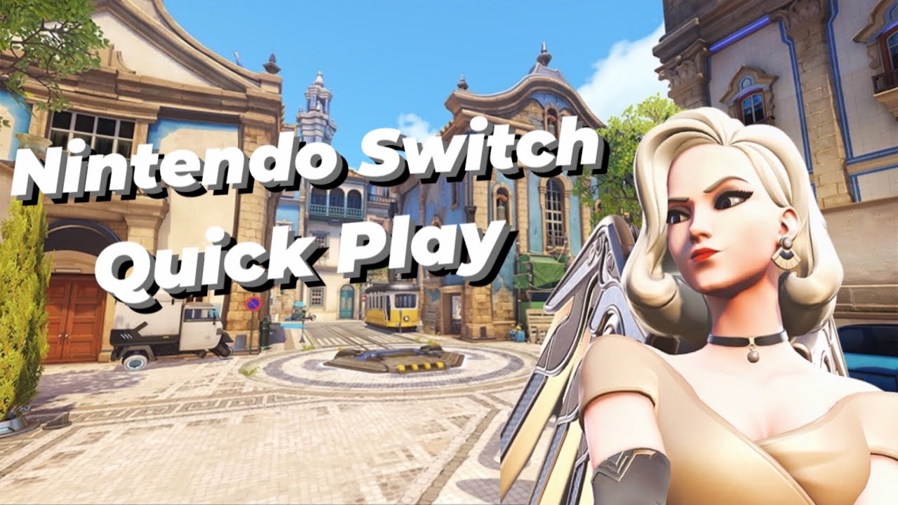 Overwatch 2 🤍 Nintendo Switch ✨ Quick Play Mercy Gameplay 🌻