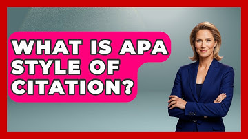 What Is APA Style Of Citation? - The Language Library
