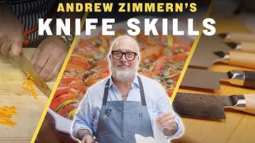 Compilation: Basic Knife Skills Beginner to Pro | Andrew Zimmern