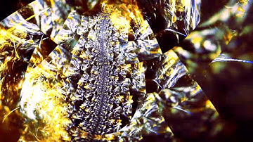 "Variegated Topaz"—Fractal Animation Detailed 4k—Visual Math in Motion!