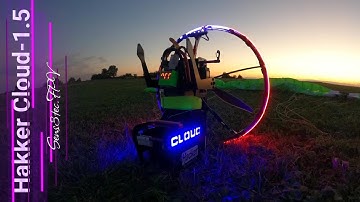 Hakker.Cloud.1.5 Erstflug (Paramotor) LED-Mod FMSC.