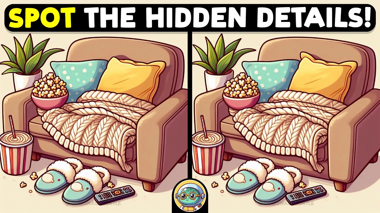 🐢🧩 Spot 3 Differences | Tricky! Ready to Play? 🧩🐢 | Quizonaut Turtle