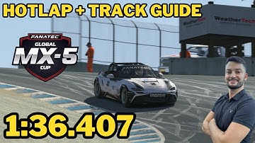 Master Laguna Seca in the MX5! Hotlap & Pro Track Guide  iRacing #iracing #trackguide #mx5