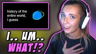history of the entire world, i guess | American Reacts