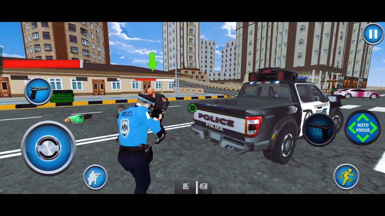 City Police Car Chase Simulator 2025 - Real Cop Cars Driving 3D Part1 ...