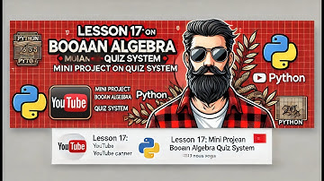 Lesson 17 Mini Project - Boolean Algebra Quiz System💻✨📊🤔🎯✅❌💡📚