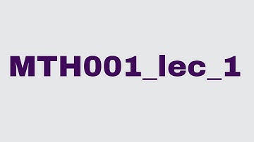 Mth001 lec 1| Mth001| Logical connectives| Conjunction| Statements |Discrete mathematics|Disjunction