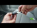 How to replace a key fob battery on a 2013 toyota Camry