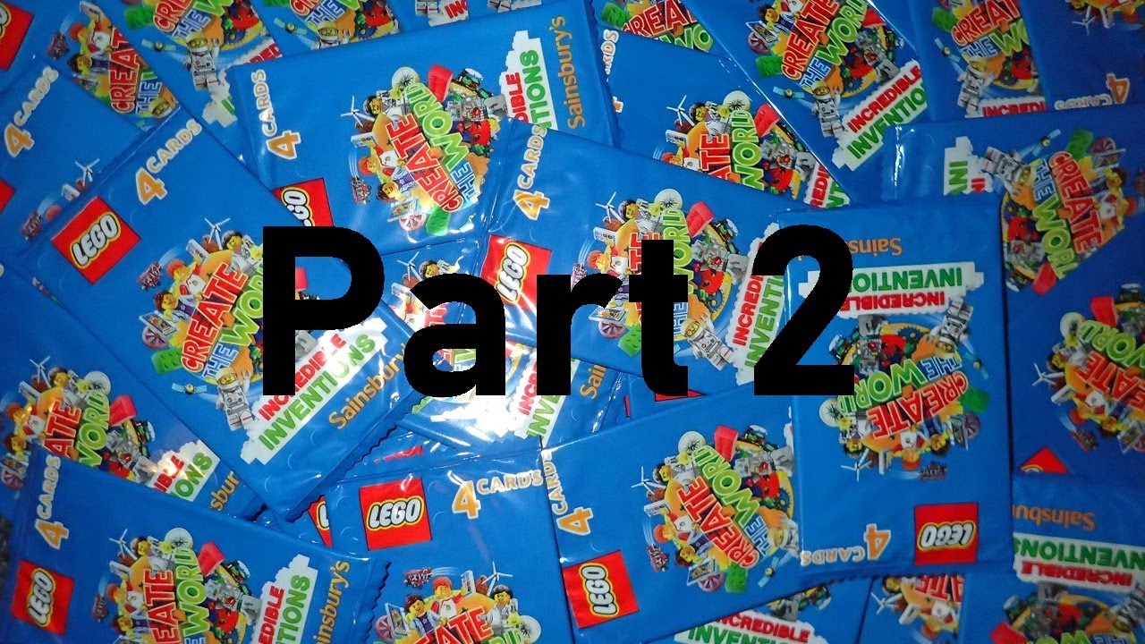 Lego Sainsbury S Cards 2018 Part 2 Youtube - lego sainsbury s cards 2018 part 2